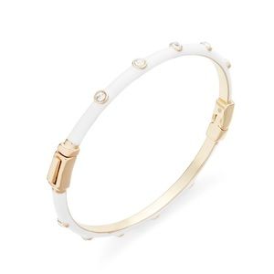 Perry Street Maddie Bangle in white